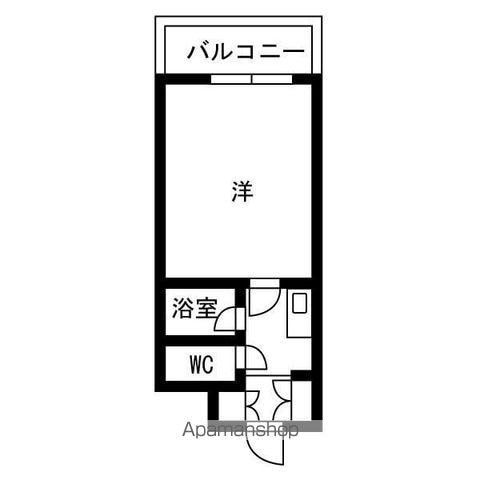 アーバンエース松井山手パル寮棟の間取り写真