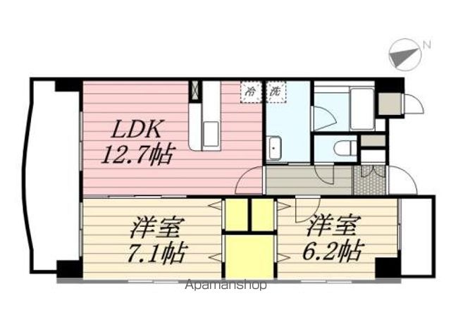ナウヴィレッジ港の間取り