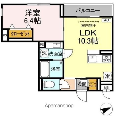 CHATEAU AVENIR 調布の間取り写真