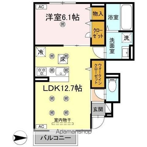 THREE ROOTSの間取り写真