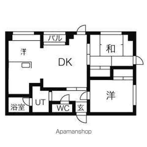 WITH旭ヶ丘の間取り写真
