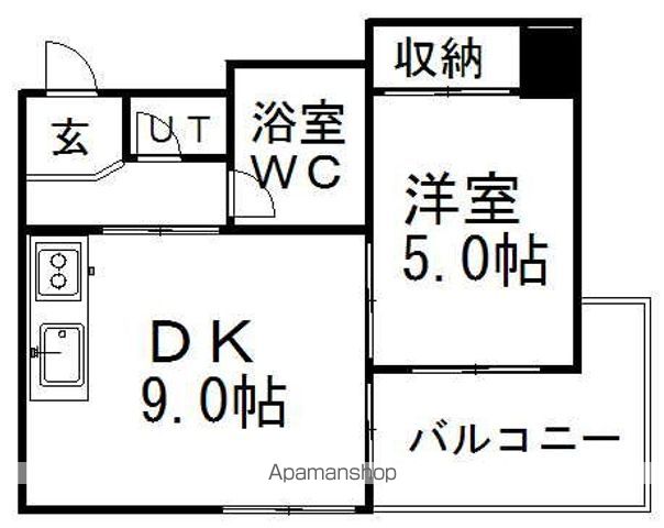 ホワイトテムの間取り写真