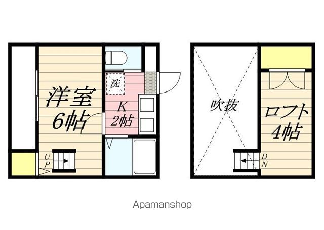 エムビルニュー雅Ⅱの間取り