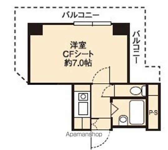 ドミール堺筋本町の間取り写真