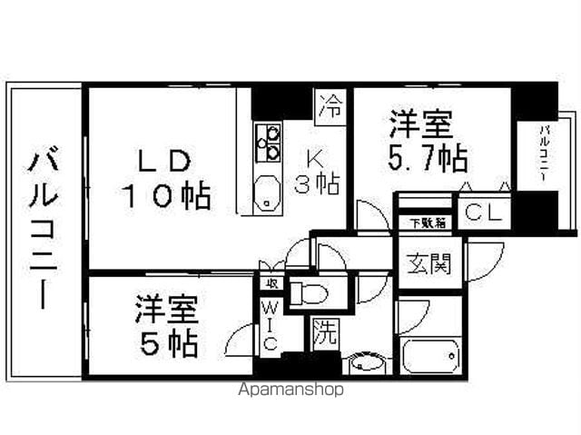 リーフコンフォート新小岩の間取り写真