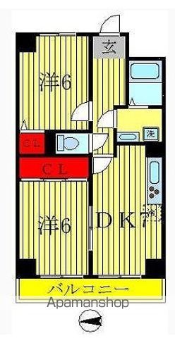 アルデール三郷C棟の間取り写真