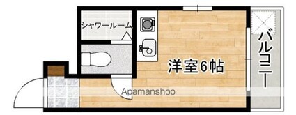 ＮＯＤＡＣＯ宇品神田（旧　登地ビル）[1R/15m2]の間取図