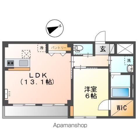 フロンティアの間取り写真