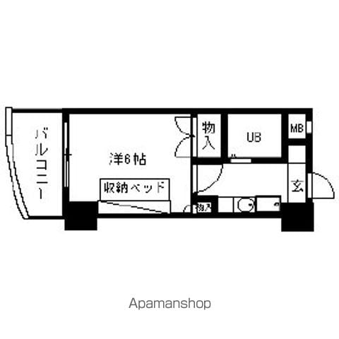 岩井橋ロイヤルハイツの間取り写真