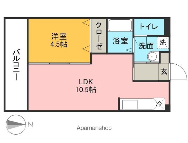 アーバン光の森の間取り写真
