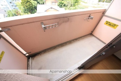 西河マンション[1K/21.85m2]のバルコニー