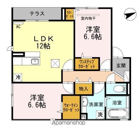 アンダンテの間取り写真