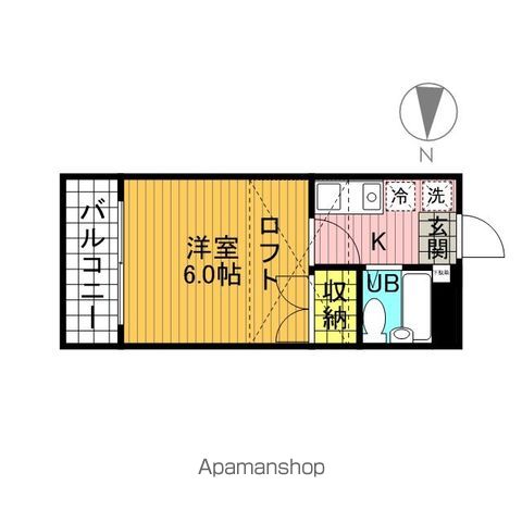 サンライズ西元町の間取り写真