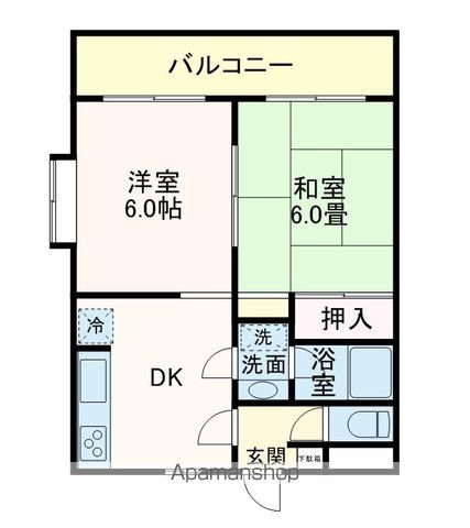 メゾン町山の間取り写真