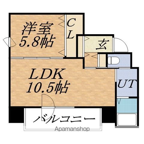 オルムドグランメール大通の間取り写真