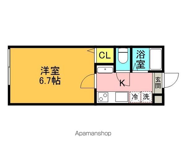 AMBITION西区土屋の間取り写真
