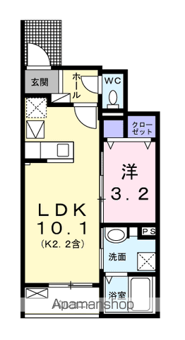 オリーブの間取り