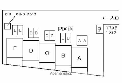 サンク・デコール[3SLDK/84m2]の配置図