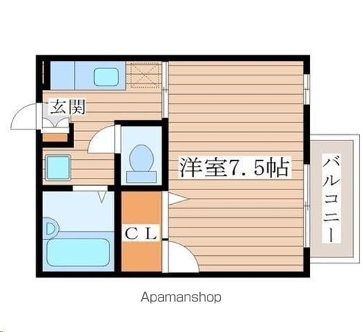 メゾンHAMADAの間取り写真