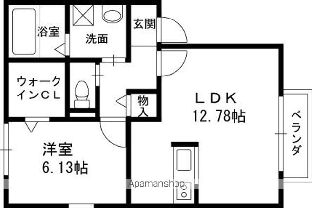 ルミエール東中振A棟の間取り写真