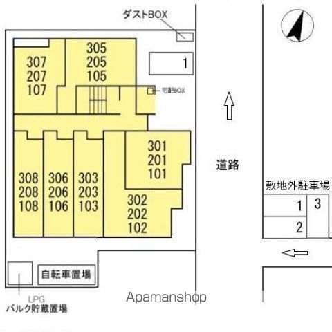 ＴＩＧＥＲ　ＬＩＬＹ 201 ｜ 岐阜県岐阜市福住町２丁目5-10（賃貸アパート1K・2階・38.30㎡） その18