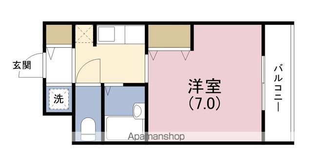 ビューテラス塚本の間取り写真