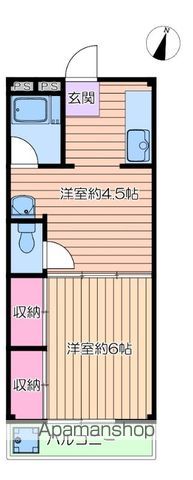 第二セイケンマンションの間取り写真