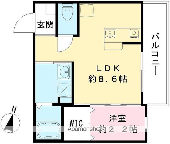 リアフラッツ香里園NORTHの間取り写真