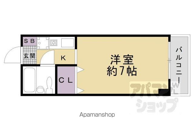 グランシャリオ勝屋の間取り写真