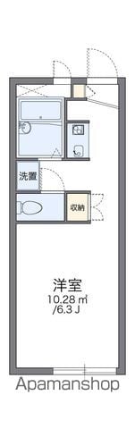 【レオパレス菖蒲園の間取り】