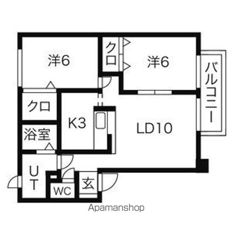 センチュリー澄川Aの間取り写真