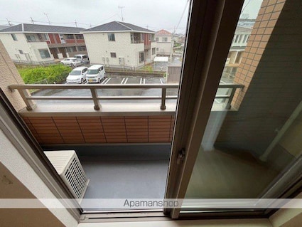 ウエストビレッジ　Ⅱ[1LDK/50.55m2]のバルコニー