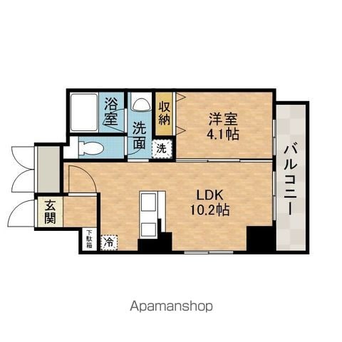 山崎マンション16高槻芥川の間取り写真