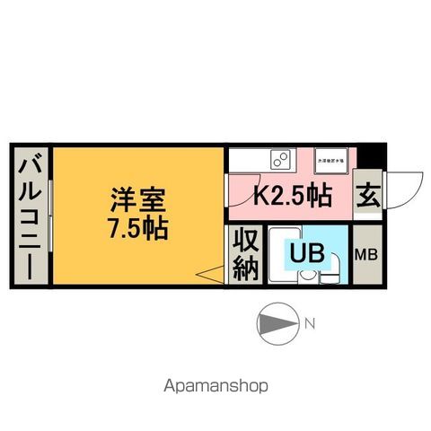 デューク土岐の間取り写真