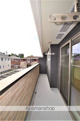 カルムパティオ　Ⅰ[2LDK/57.55m2]のバルコニー