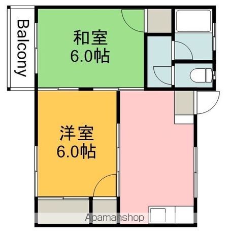 三宅第五アパートの間取り写真