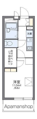レオパレスドエルシンヤマの間取り写真