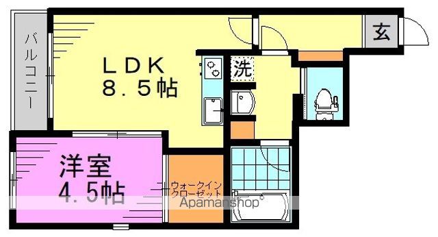 TASUKI RICHESSE HIGASHI−KOENJIの間取り写真