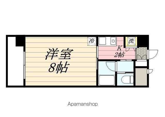 福岡市東区香椎駅前のマンションの間取り