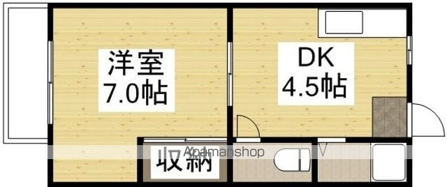 コスモハイツ津島の間取り写真