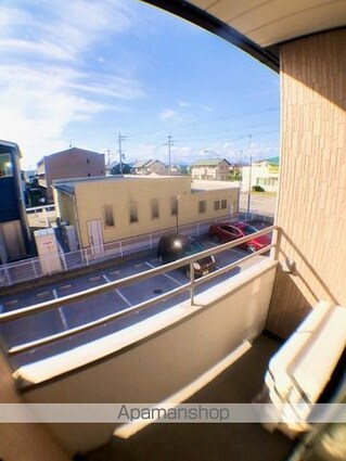 エルミナフラット長浜Ⅱ[1K/30.1m2]のバルコニー