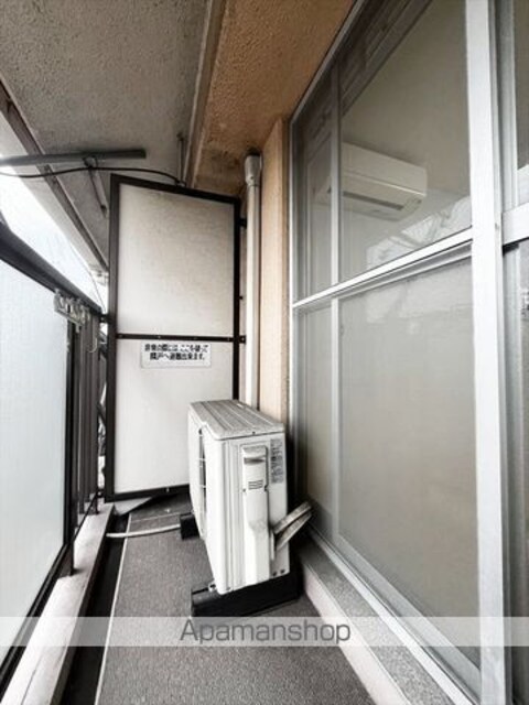岡山県倉敷市吉岡[1R/17.58m2]のバルコニー