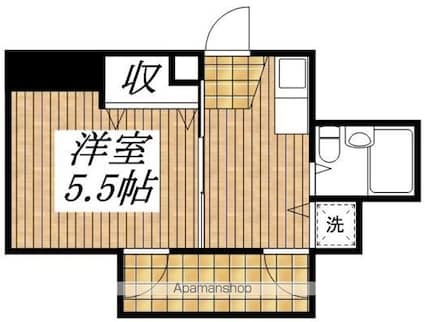 マンションＦＥＡＳＴ[1K/18.5m2]の間取図