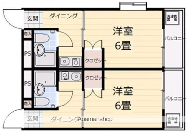 EFTー牛田新町の間取り写真