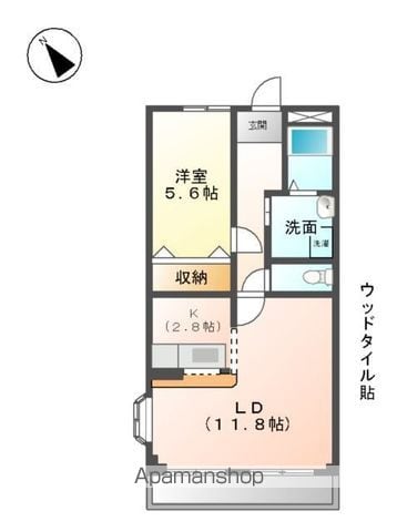 プティエシャトーの間取り写真