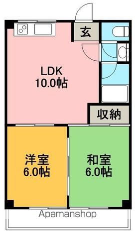 ハイツMINTの間取り写真