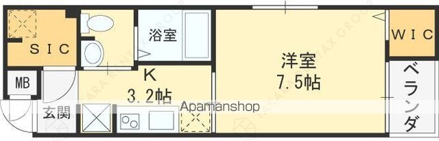 ECLOREの間取り写真