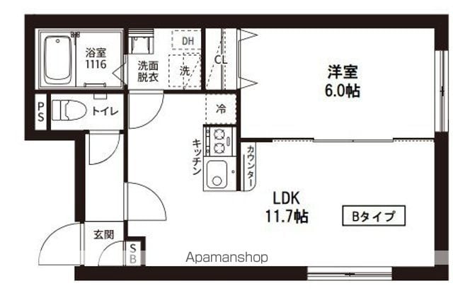 レピュア菊川駅前レジデンスの間取り写真