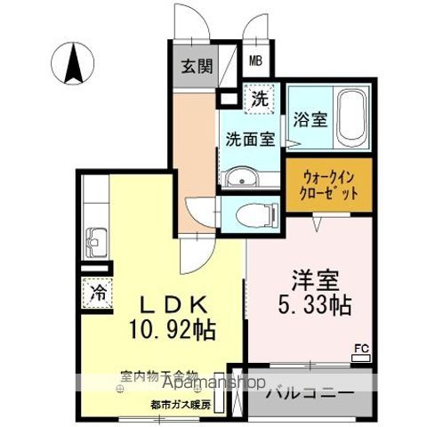 MAISON LETICIAの間取り写真