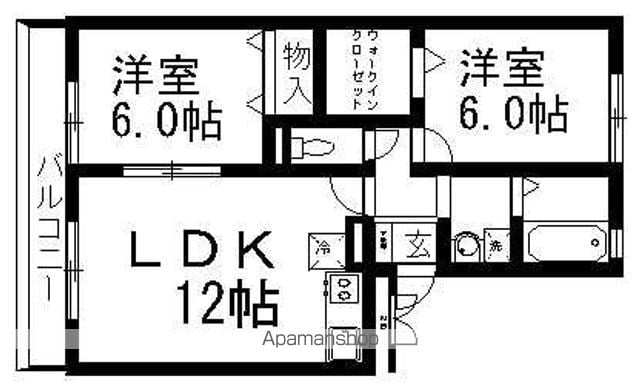 クレールNの間取り写真